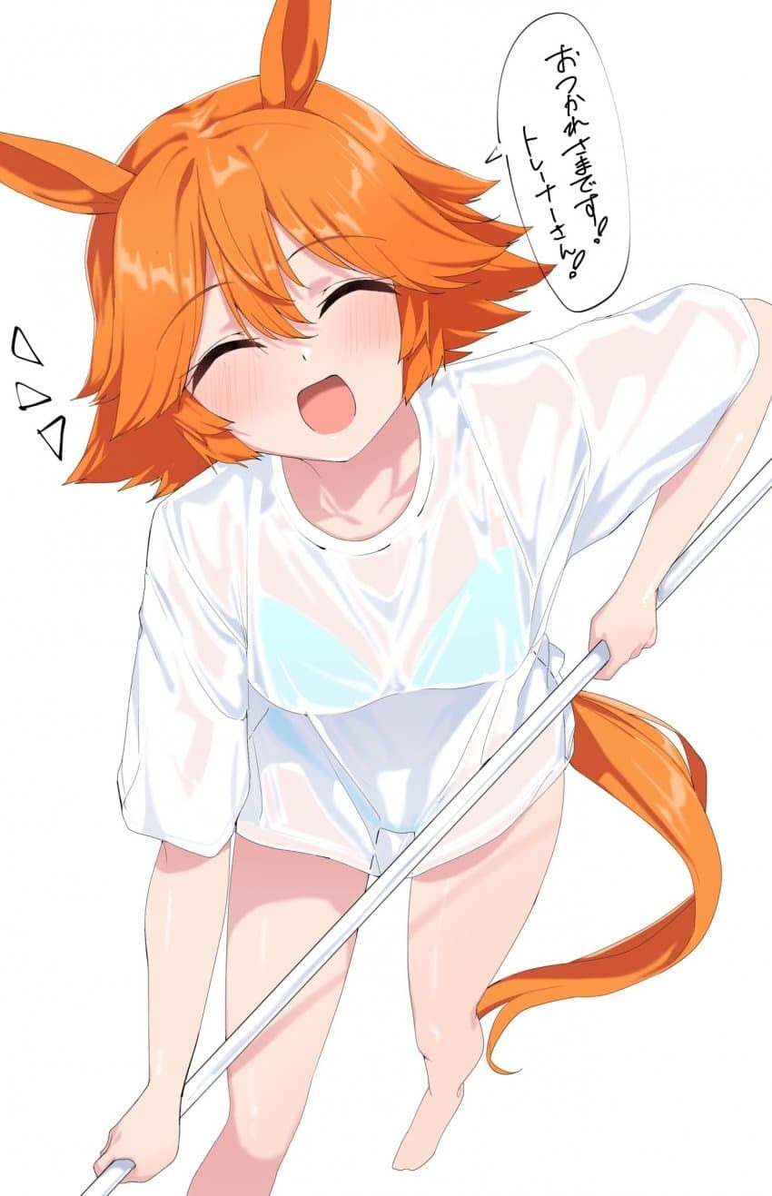 [말딸] 수영장 청소하는 복순이_1.jpg