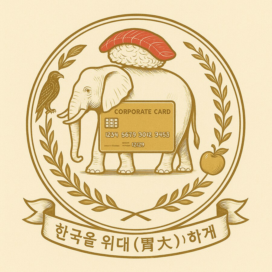 채찍피티에게 그리게 해 본 대통령 임명식 휘장_1.png