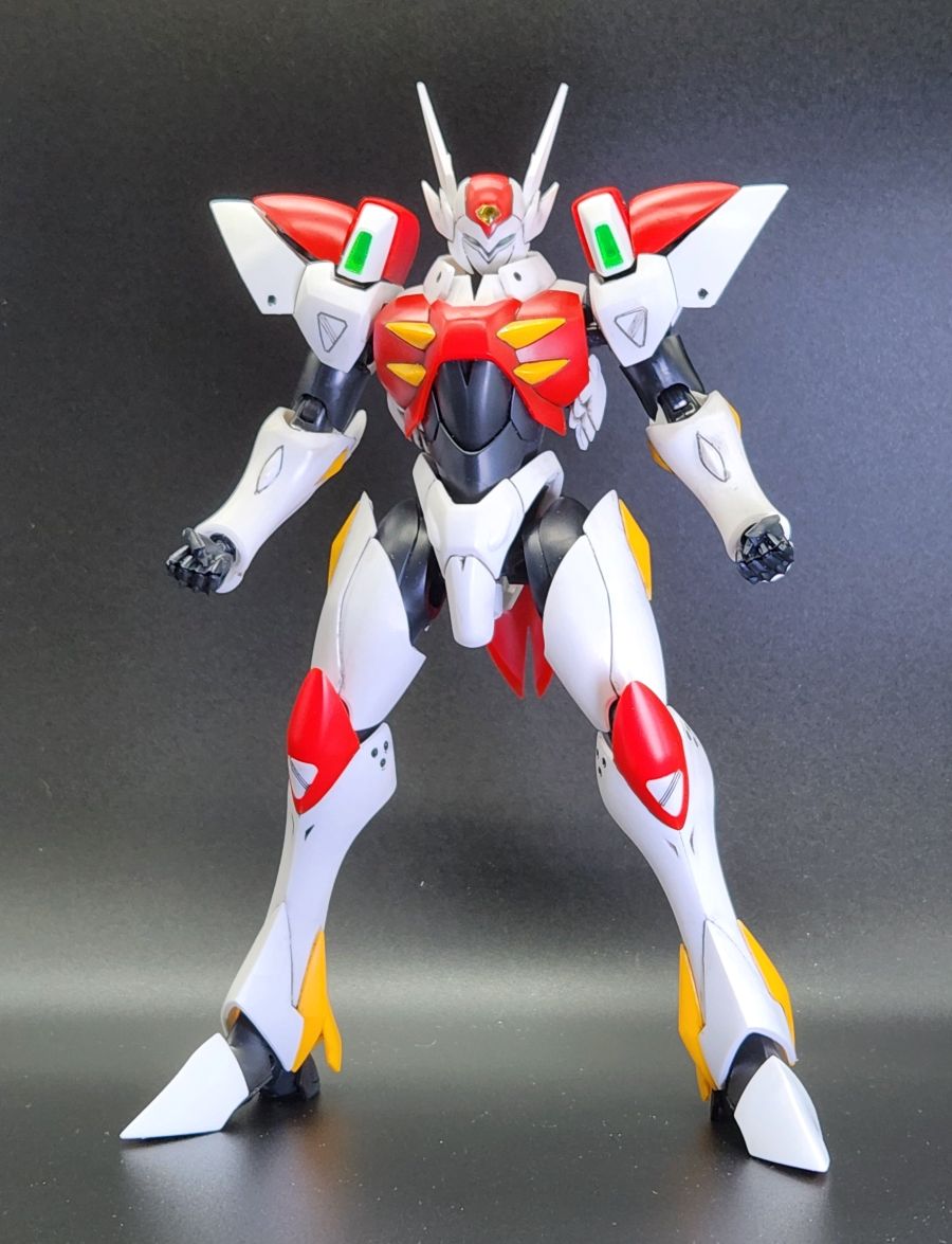 [굿 스마일] MODEROID 테카맨 블레이드 가조립 + 먹선 사진_1.jpg