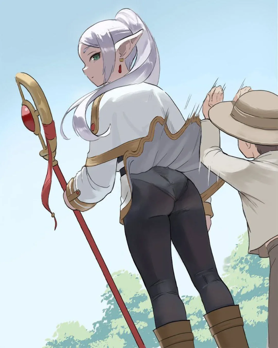 프리렌) " 와 예쁜 누나다!"_1.webp