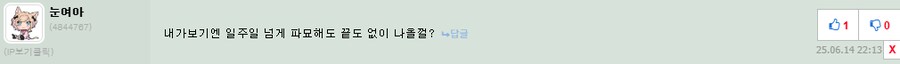 ㅇㅇㄱ) 진짜 엇그제에 말한거 그대로 최소 일주일은 더파도 나오겠네_2.png