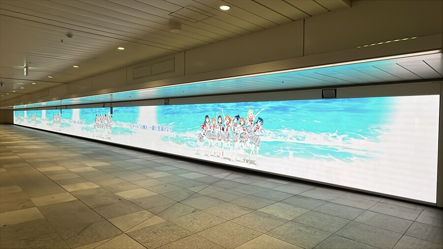 러브라이브! 선샤인!! Aqours 피날레 라이브 개최 기념 특별영상 신주쿠 방영_1.jpg