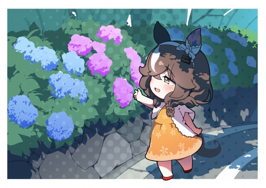 [말딸] 꽃구경하는 SD 카렌_1.jpg