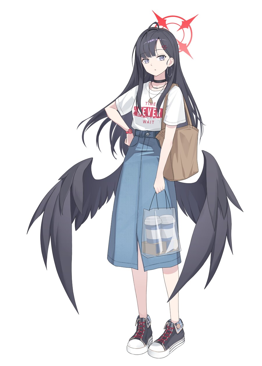 블루아카) 캐주얼한 사복 이치카_1.jpg