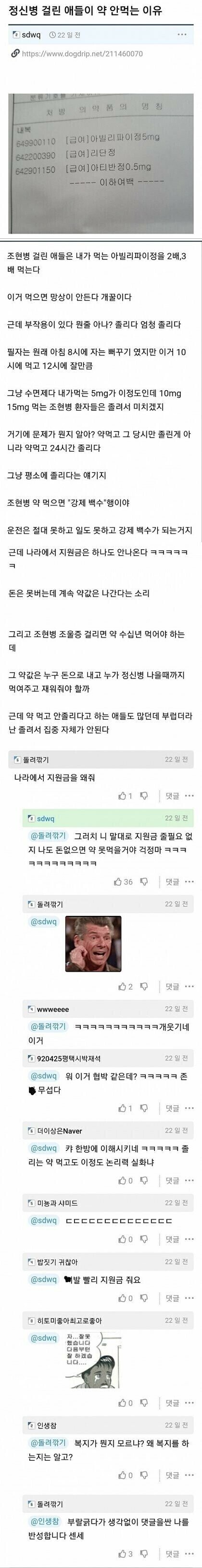 약을 열심히 먹어주는 조현병 환자분들 특징_1.jpg