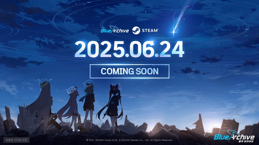 [블루 아카이브] STEAM판 6월 24일 출시_1.png