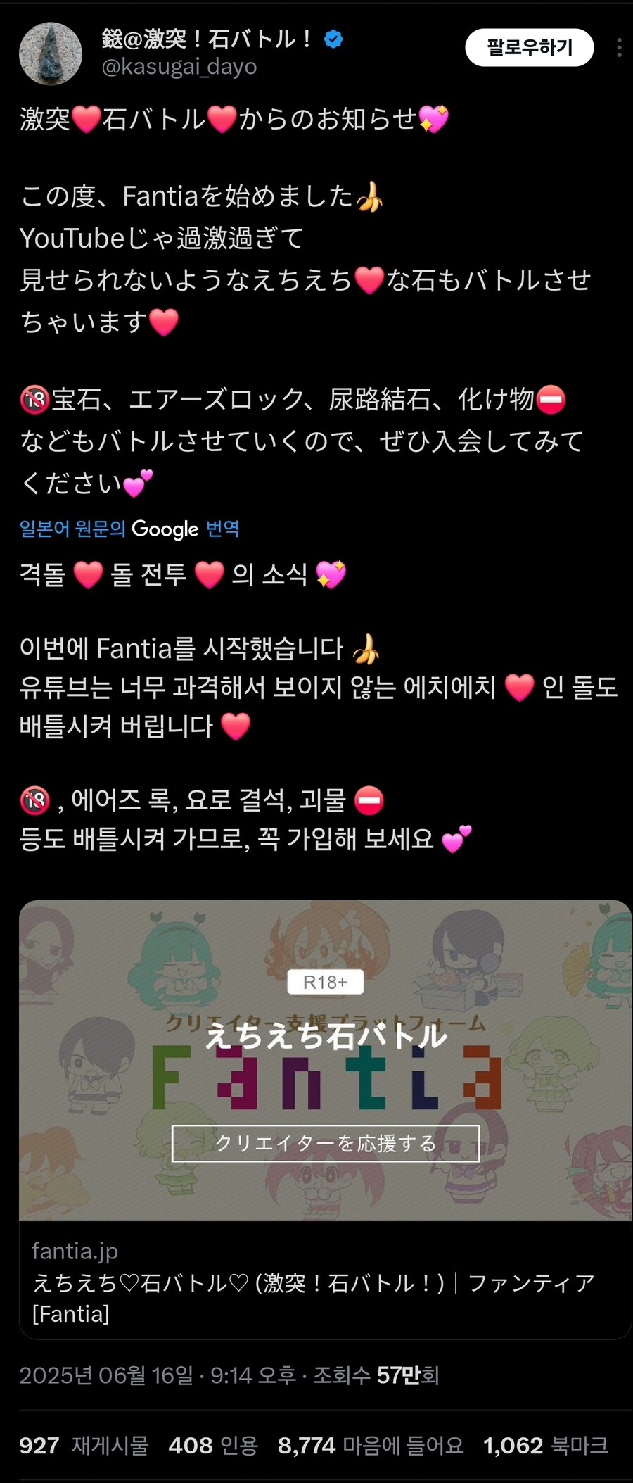 돌주워서 배틀시키는 유튜버 근황_2.jpg