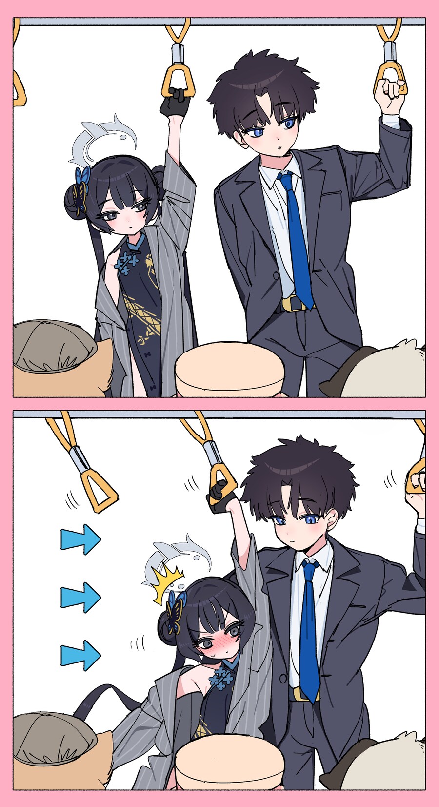 블루아카) 키보토스 전철에서 승객들이 보는 일상_1.png