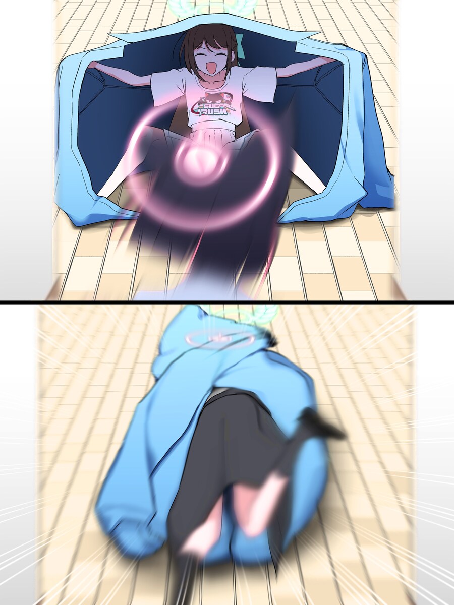블루아카) 카즈사 목표를 향해 전력 돌진!!!_1.jpg