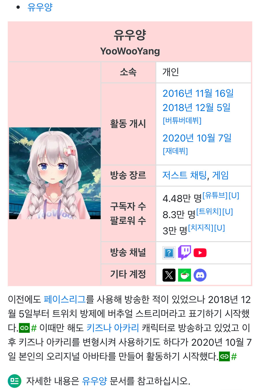 버튜버) 나무위키피셜 현재 활동하고 있는 1세대 버튜버들._2.jpg