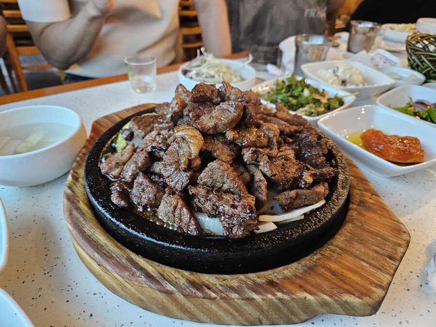 대전의 음식들 : 석갈비 + 명태조림_1.jpg