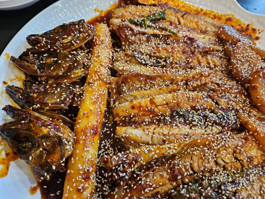 대전의 음식들 : 석갈비 + 명태조림_5.jpg