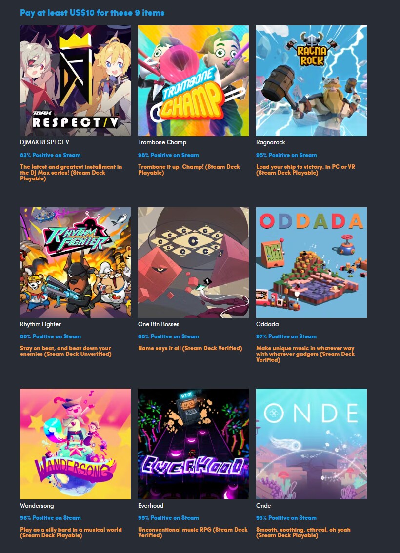 험블번들 리듬 게임 번들, 10달러 (디맥 포함)_1.png