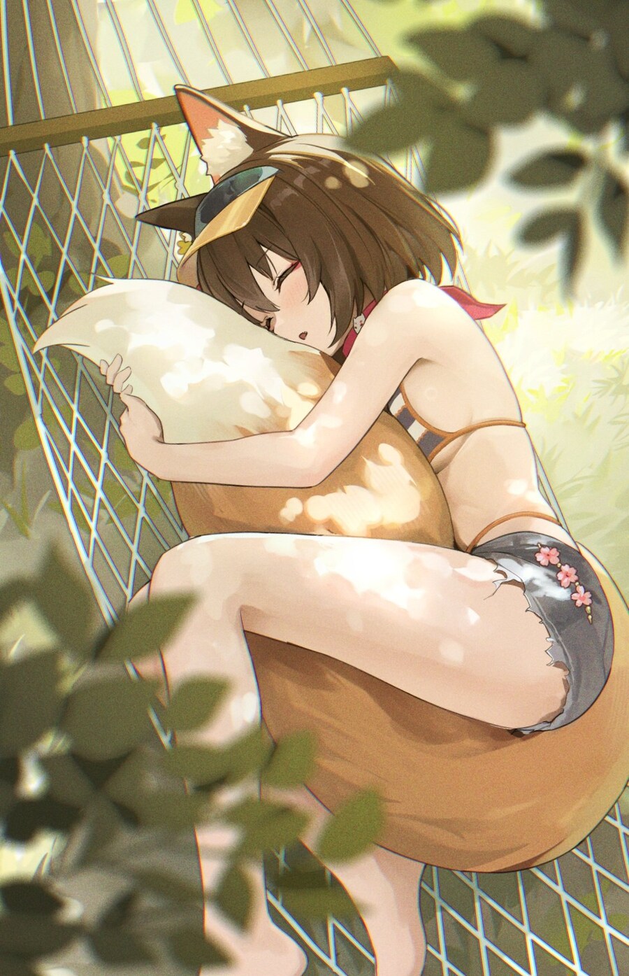 블루아카) 낮잠자는 이즈나_1.jpg