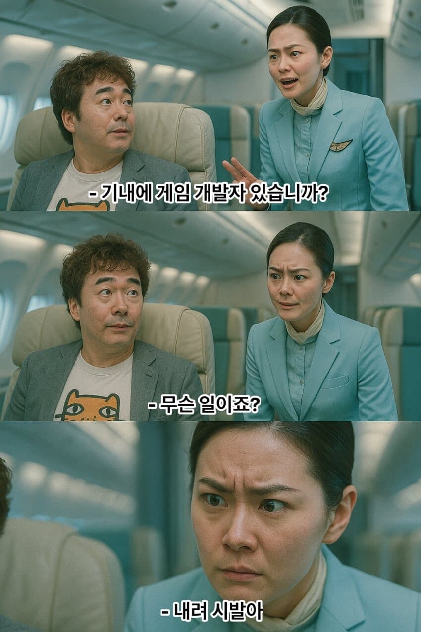 마비m) "기내에 게임 개발자 있습니까?"_2.jpg