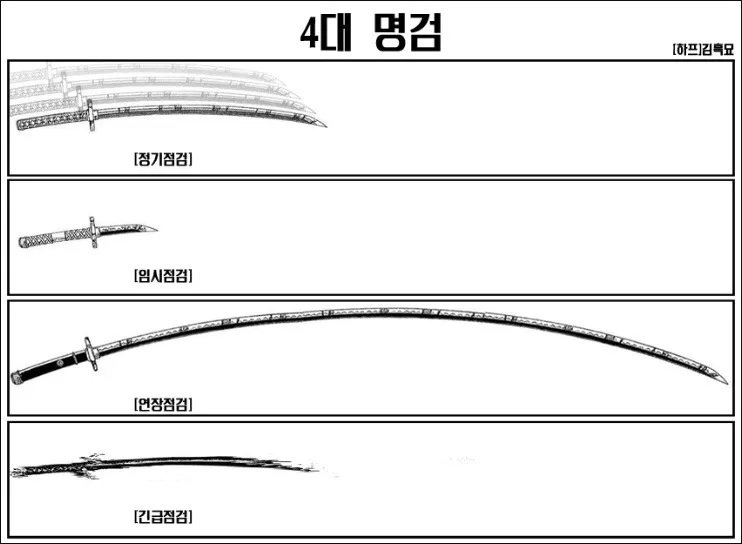 마비m) 4대 명검도 마비노기에서 나왔었지_1.webp