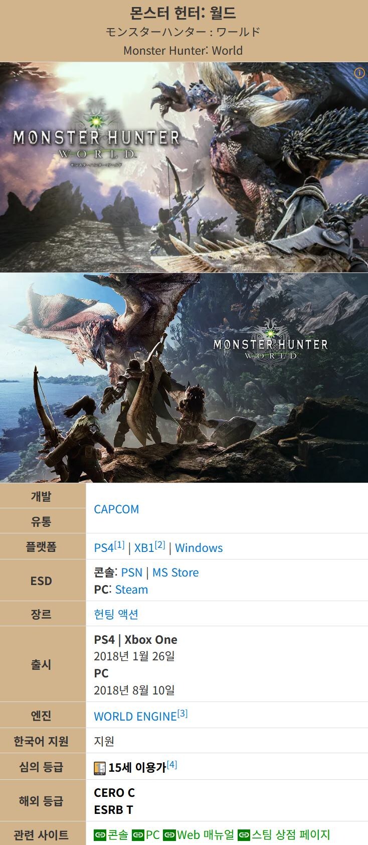몬헌) 월드 초창기 때도 와일즈처럼 컨텐츠 부족했다고들 하는데_1.jpg