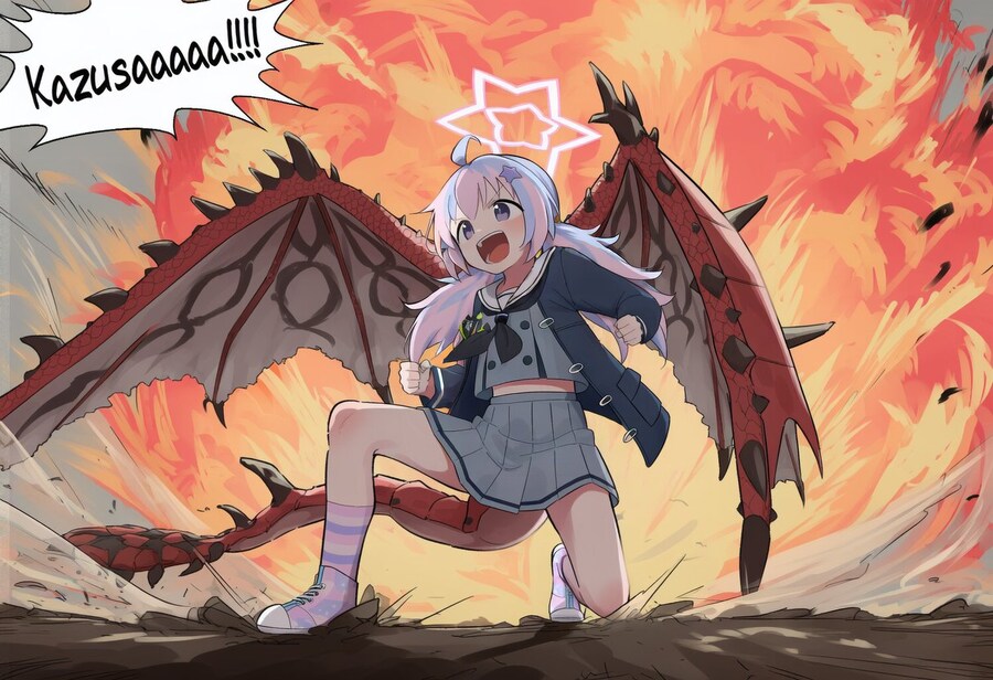 블루아카) "쿄야마 카즈사-!!!"_1.png