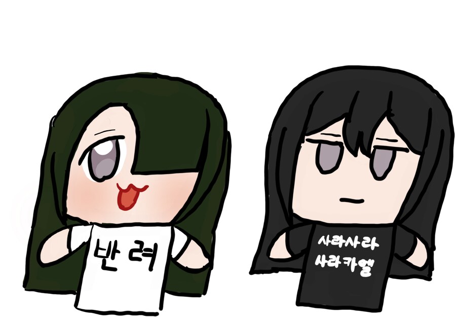 오늘 그린 찌그러진 그림들(라오, 블루아카, 명조)_3.png