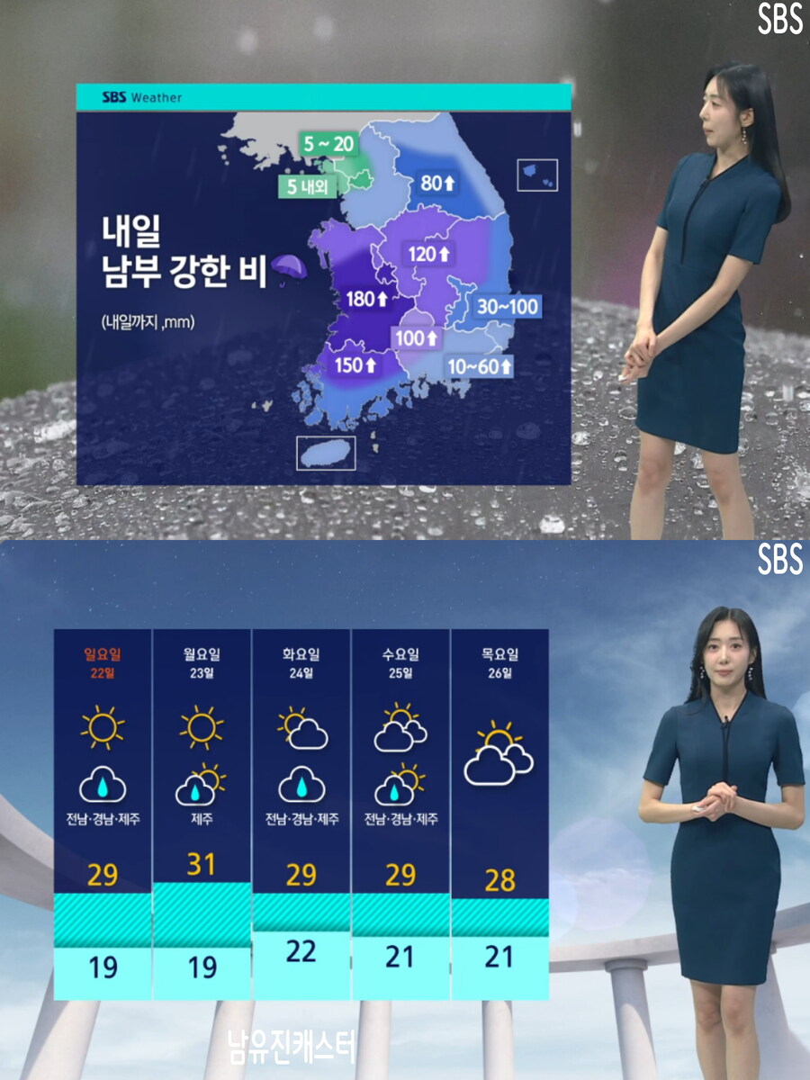 주말, 미세먼지 보통(오후 정체전선 남하로 많은 비, 산사태 주의단계)_17.jpg
