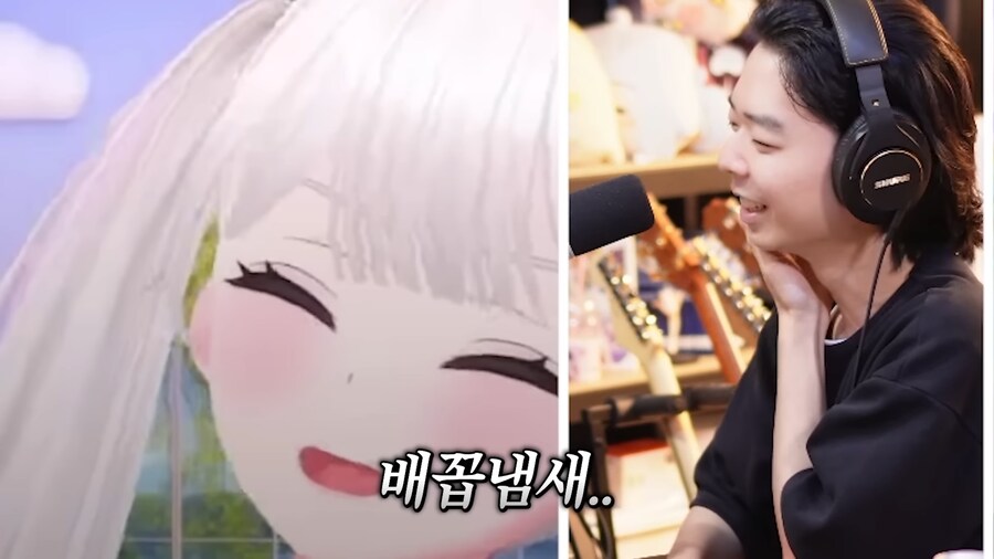 버튜버]미녕이 커버곡 본 작곡가 반응이ㅋㅋㅋ_3.png