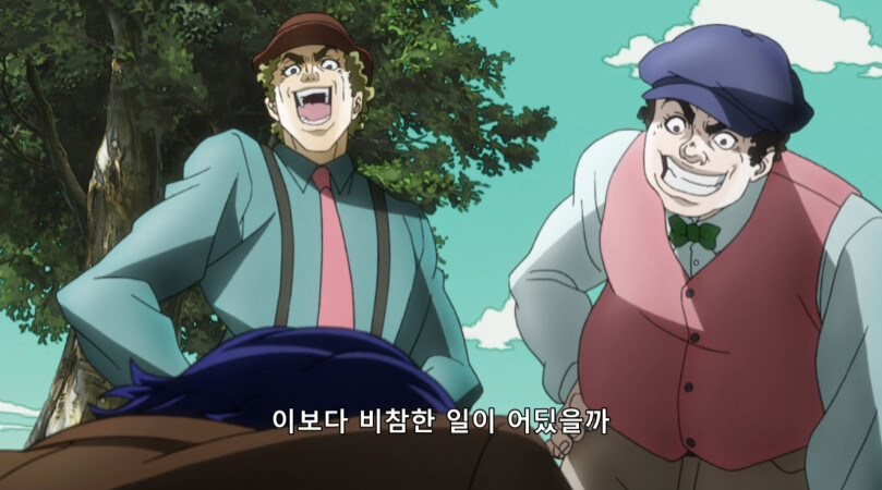 역대 죠죠들은 첫 등장에 뭘 하고 있었을까?_3.jpg