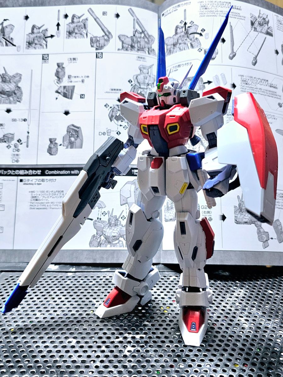 MG F80 건레이드 가조립 + 조합 사진_5.jpg