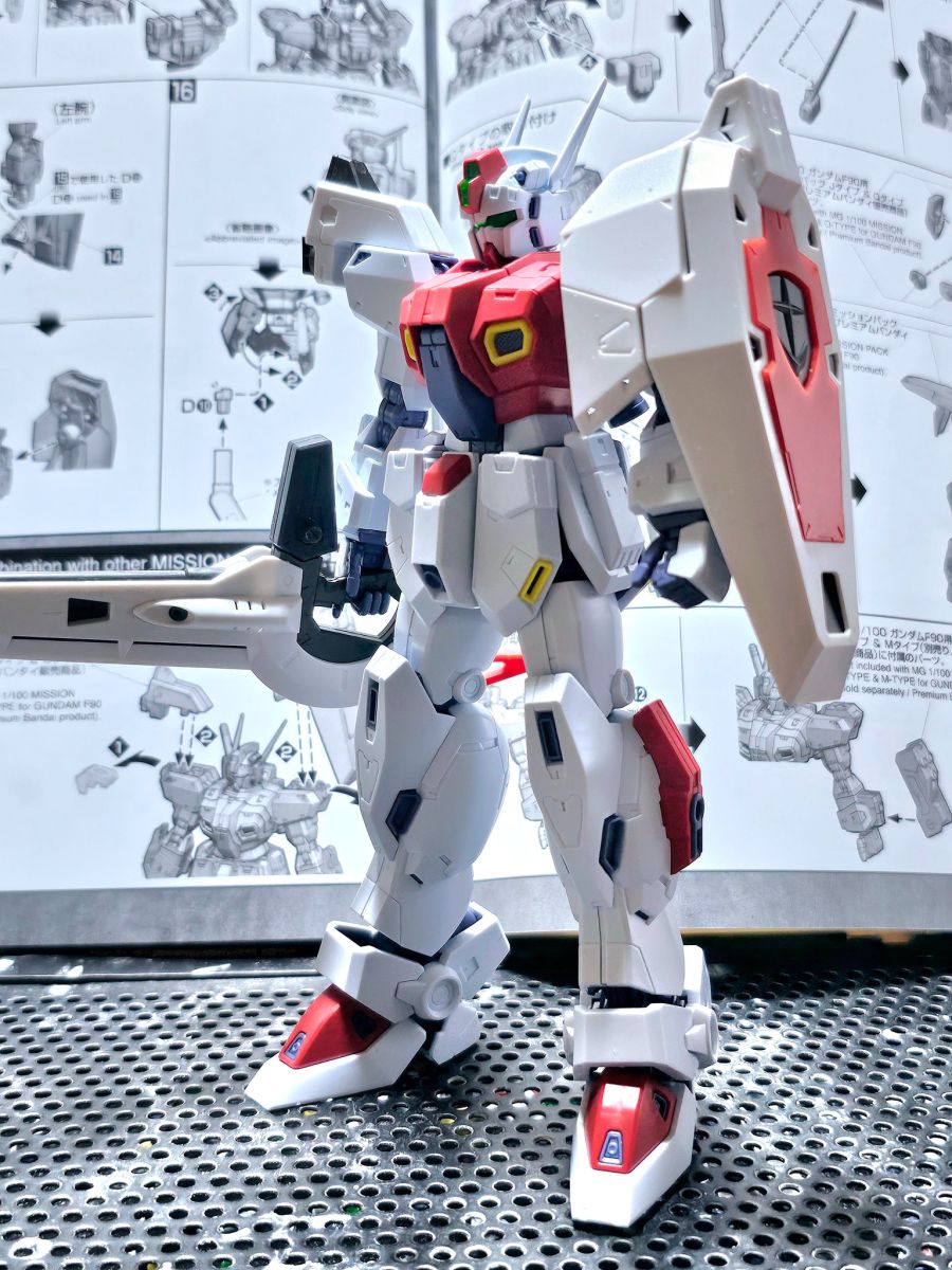 MG F80 건레이드 가조립 + 조합 사진_7.jpg