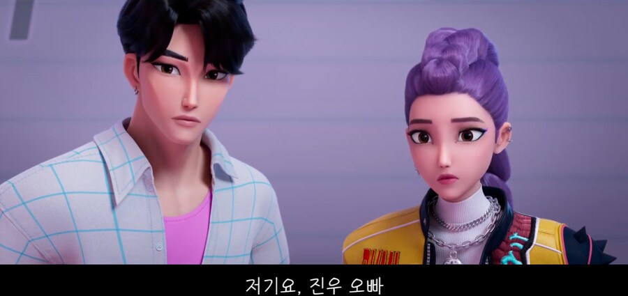 [케이팝데몬헌터스] 더빙판 주인공 성우가 젠존제 니콜, 블아 유우카네_1.png