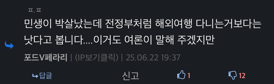 포드, 이재명 해외여행 다닌다 돌려까며 비판._1.jpg