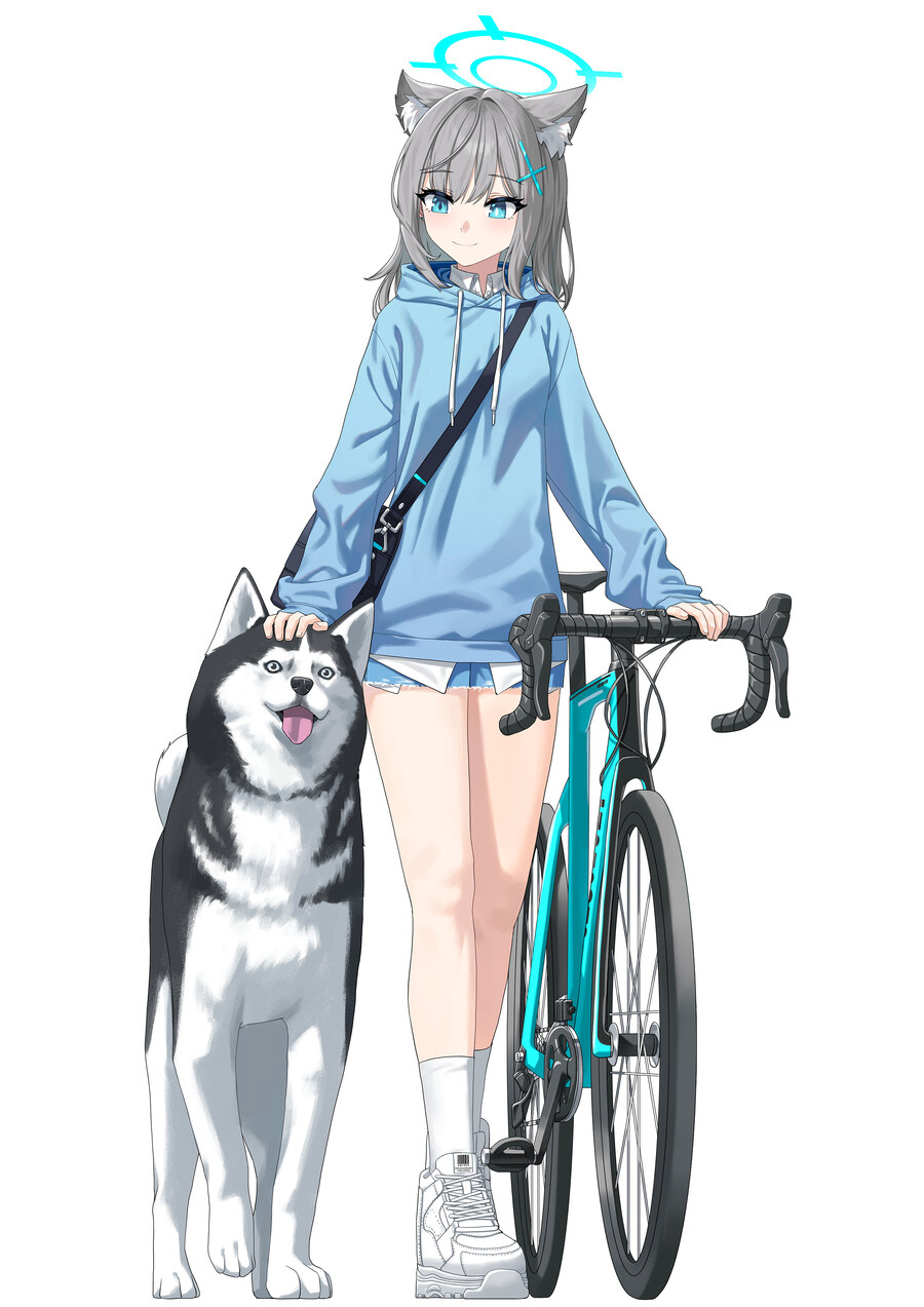 블루아카)학생들과 강아지 모음_5.jpg
