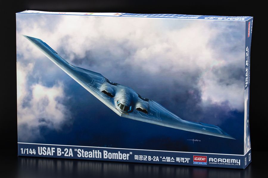 [아카데미 과학] 1/144 미공군 B-2A 스텔스 폭격기 런너 사진_1.png