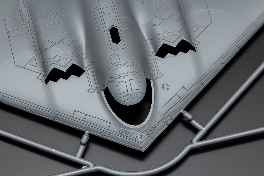 [아카데미 과학] 1/144 미공군 B-2A 스텔스 폭격기 런너 사진_4.png