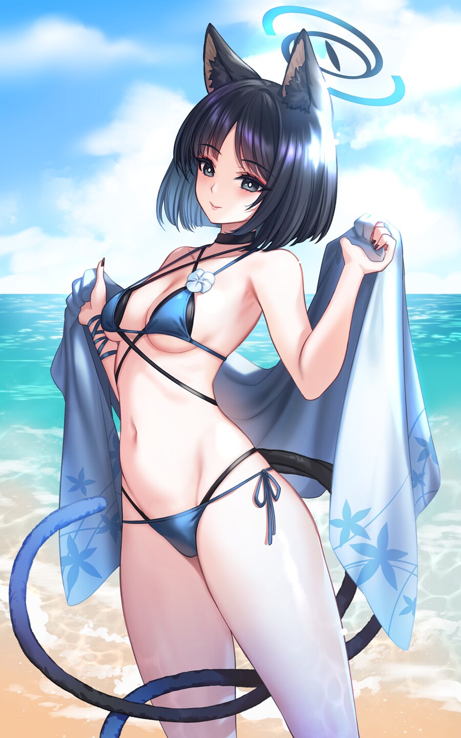 블루아카)키쿄 수영복 그려봤어요_1.png