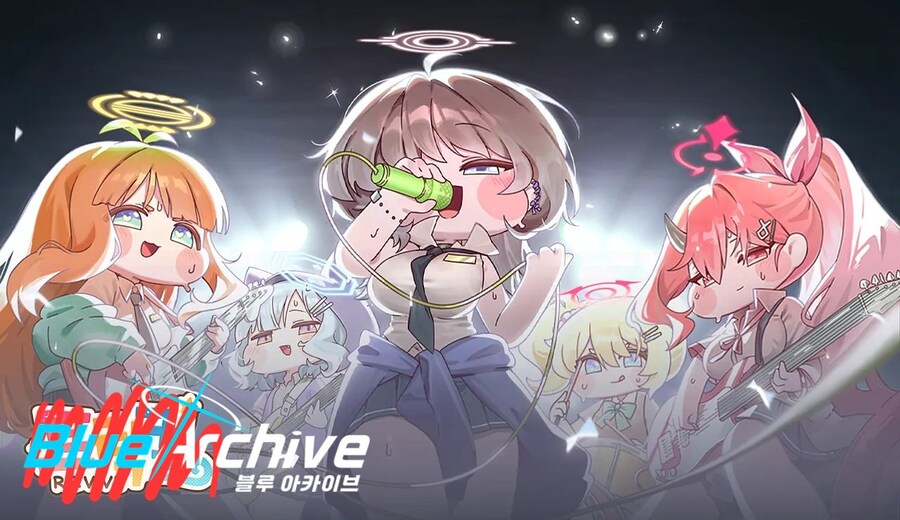 트릭컬) 블루아카) 와 블아 캐릭터들 sd 미쳤네_1.jpg