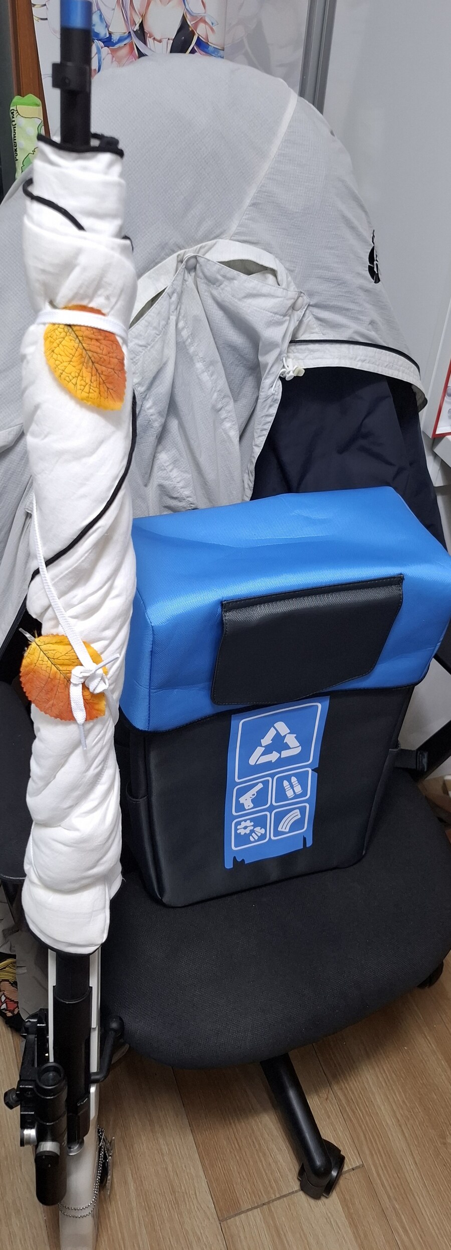 [블루아카] 미유 쓰레기통 가방 왔다!_1.jpg