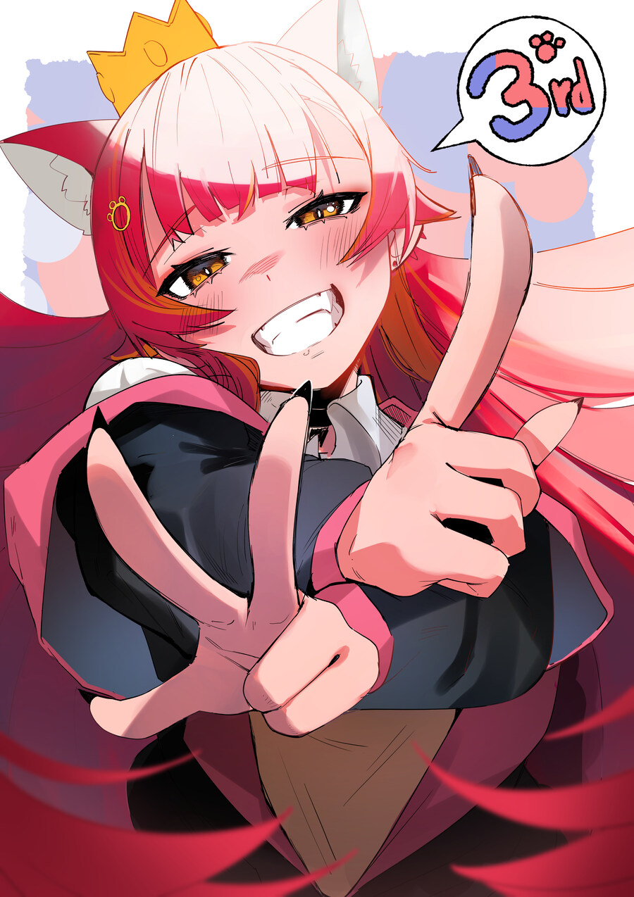 버튜버] 네코타 츠나 3주년 기념 짤 그림_1.jpg