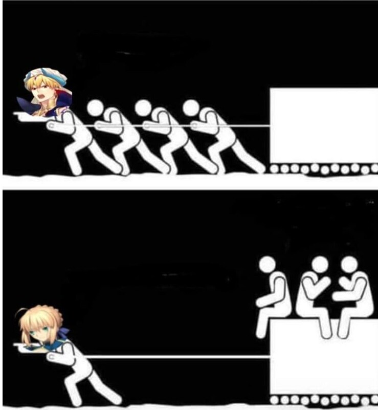 페이트)길가메쉬와 세이버의 통치 차이_1.png