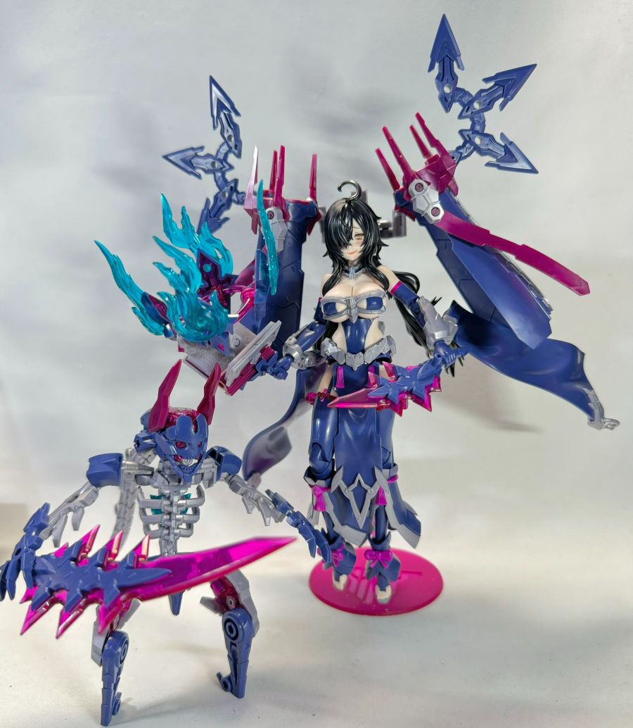 [코토부키야] 메가미 디바이스 오우부 츠쿠요미 레갈리아 가조립 사진 2_9.jpg