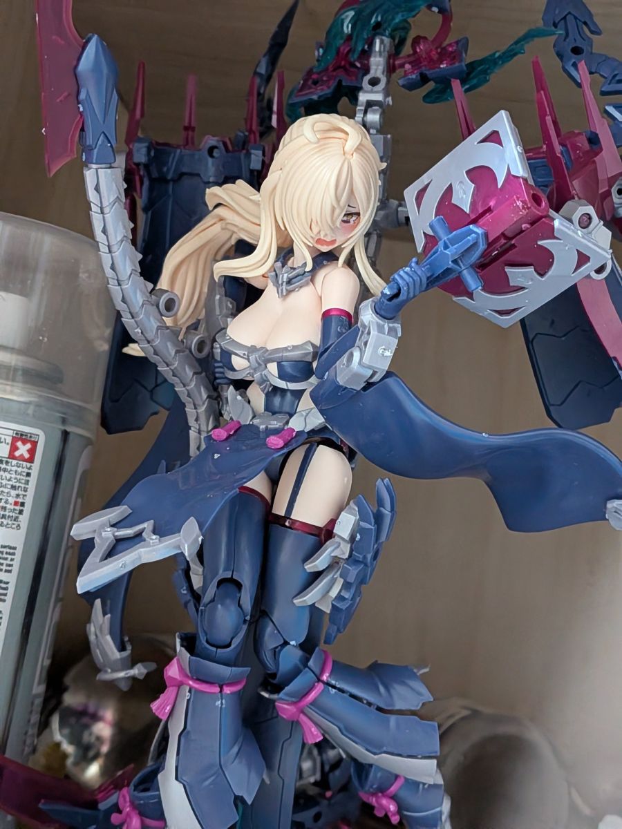 [코토부키야] 메가미 디바이스 오우부 츠쿠요미 레갈리아 가조립 사진 2_11.jpg