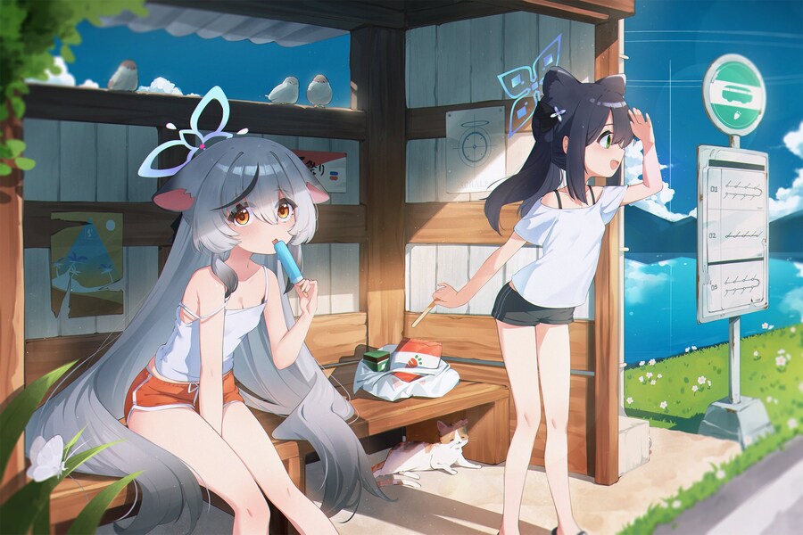 블루아카) 스노하라 자매는 딸 같아서 귀엽더라_1.jpg