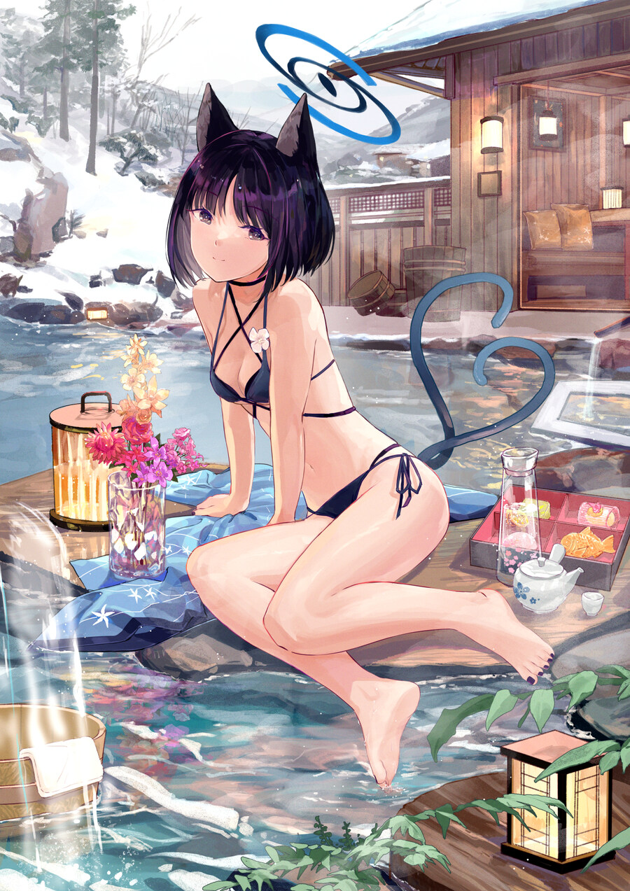 블루아카) 저녁 먹고 돌아보는 수영복 키쿄! (12)_6.jpg