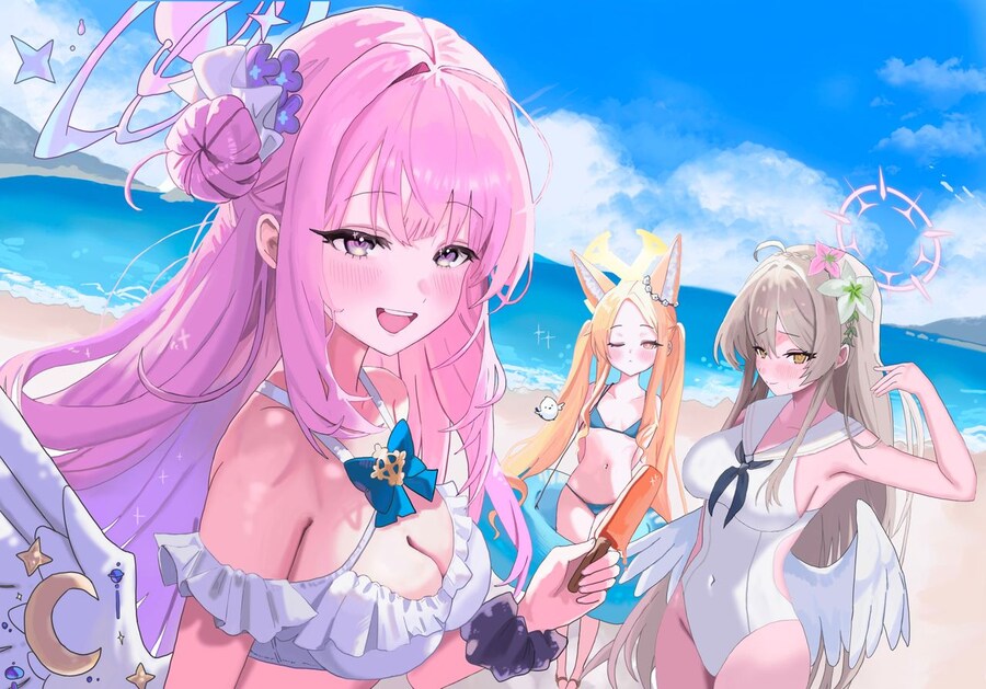 블루아카)티파티 수영복!!_1.jpg