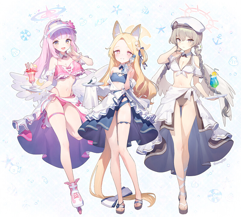 블루아카)티파티 수영복!!_3.jpg