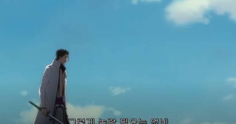 블리치) 지금 보니 이때도 아이젠이 이치고에게 유하게 대했네._2.png