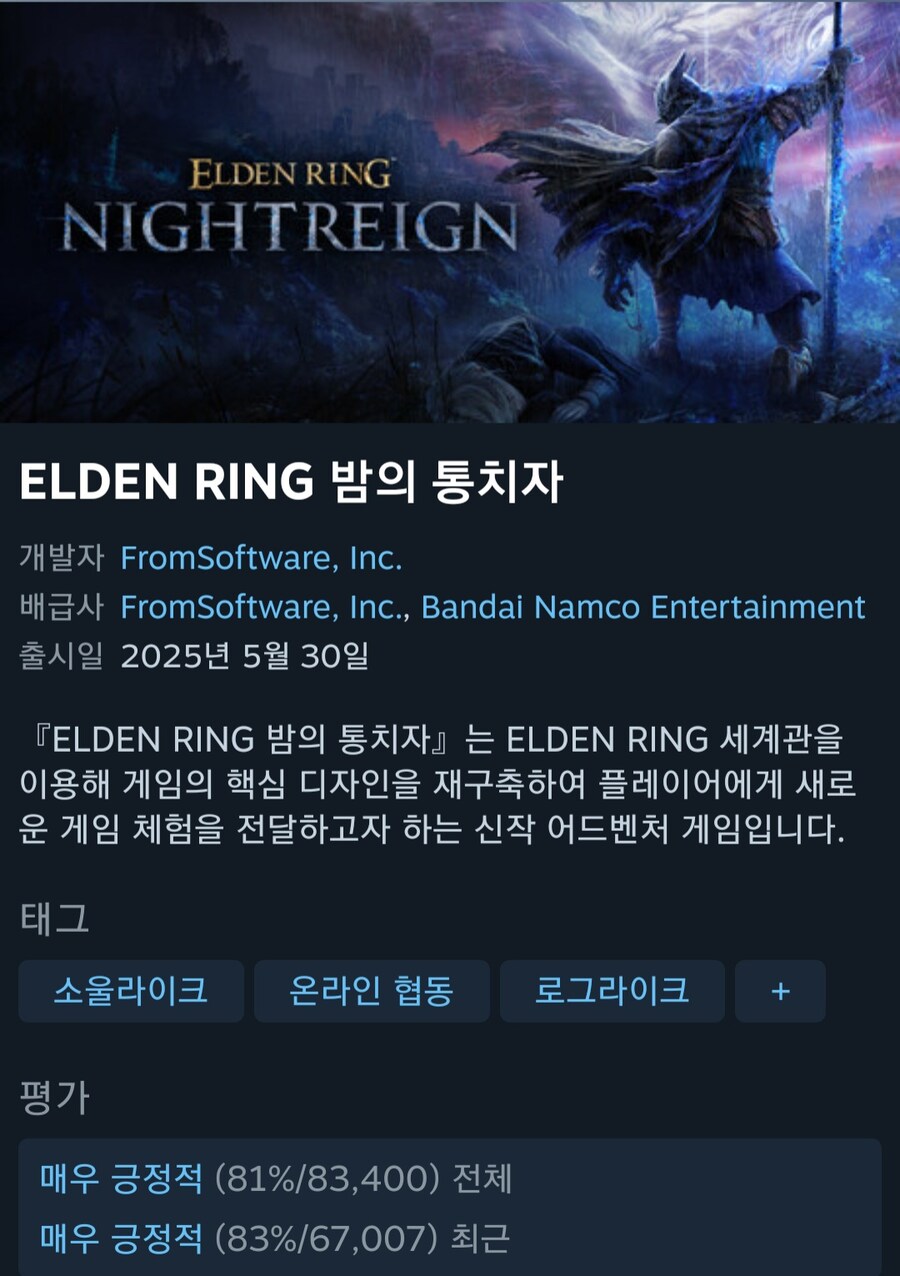 한 달 차, 재평가 중인 엘든 링 밤의 통치자_1.jpg