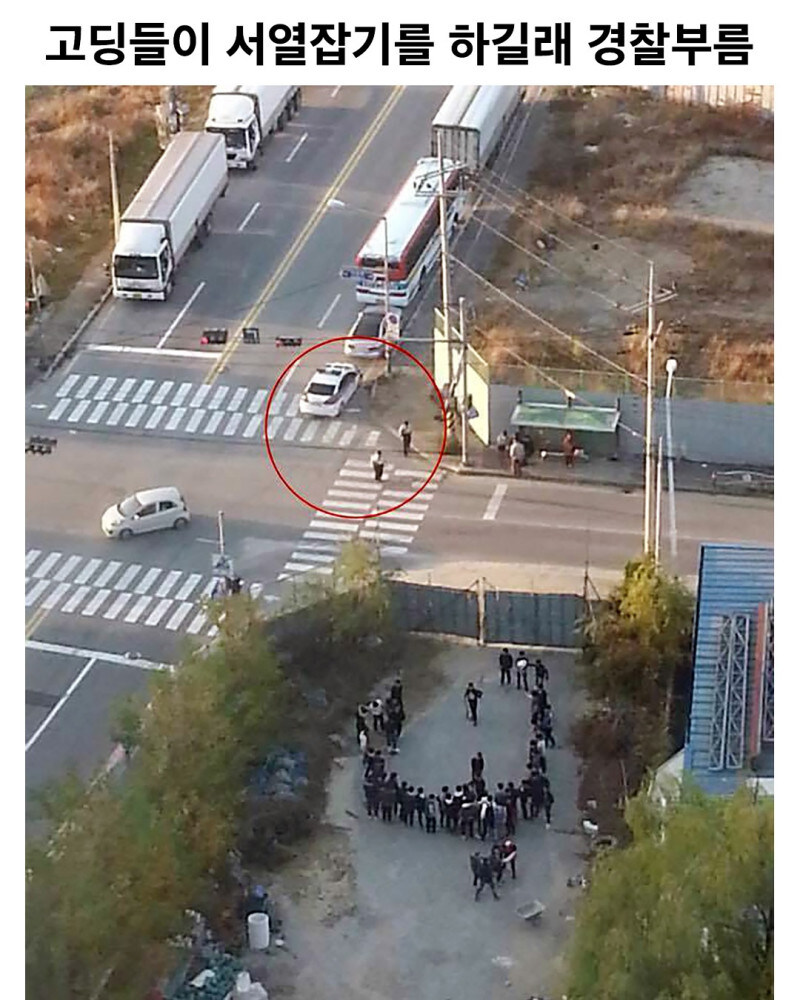 고딩들 서열잡기 하길래 경찰부름_1.jpg