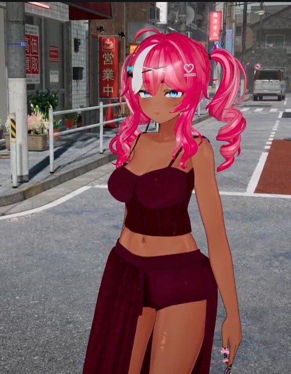 버튜버) 이 갸루 오늘 복장 대단하다!_1.png