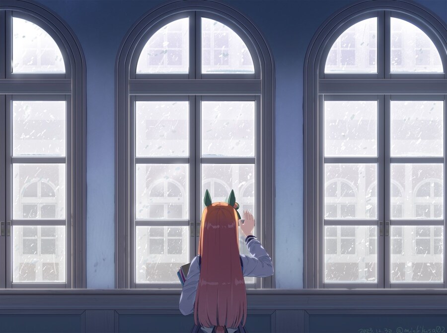 [말딸] 창밖의 비를 보는 스즈카_1.jpg