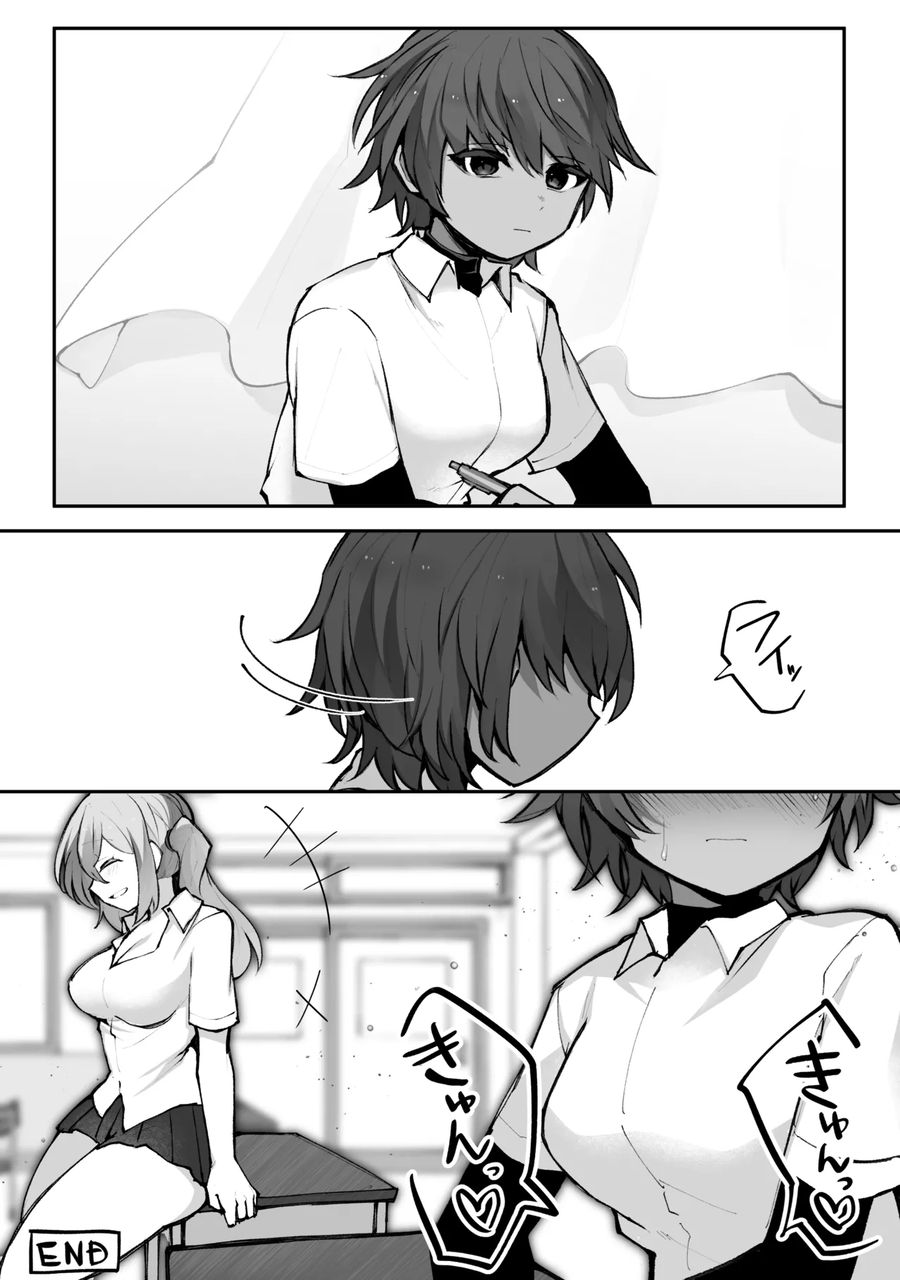 체육관에서 농후한 백합 교제를 하는.manga_8.webp